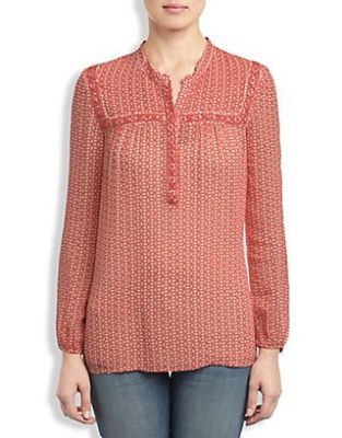 Ditzy Peasant Top