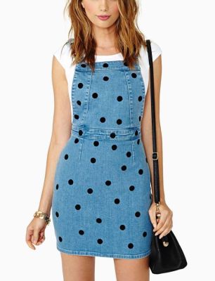 Dotty Denim Jumper