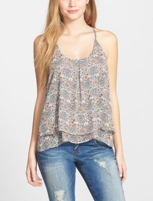Double Layer Halter Top