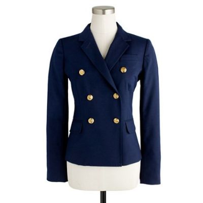 Double-Breasted Schoolboy Blazer