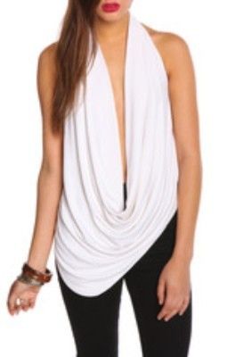Drape Halter Top