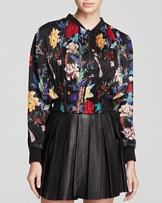 Drapey Gathered Crop Jacket
