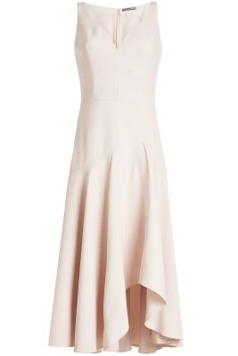 Dress with Wool and Silk