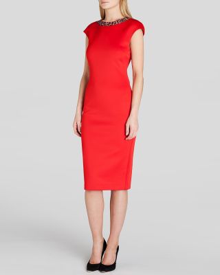 Elenna Embellished Midi Dress