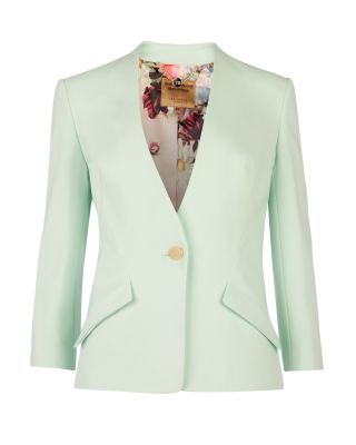 Ellsie Curved Hem Jacket