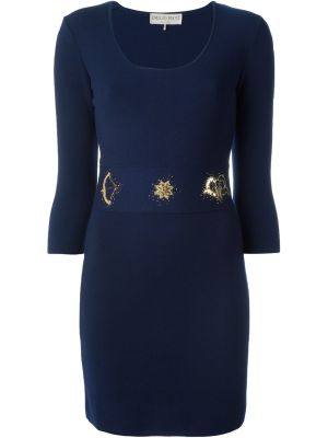 embellished knit dress
