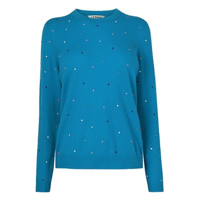 Embellished Knit Jumper