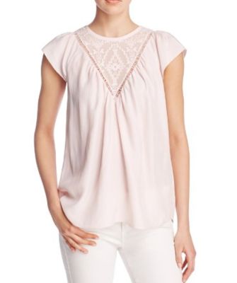 Embellished Silk Top