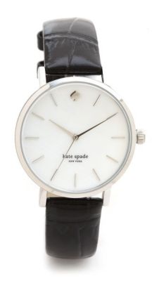 Embossed Alligator Metro Watch