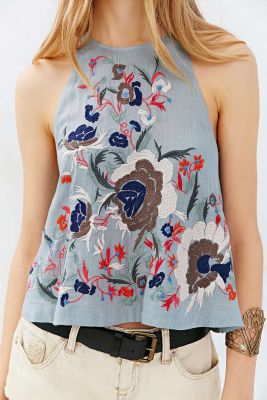 Embroidered 360 Tank Top
