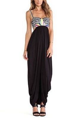 Embroidered Bustier Dress