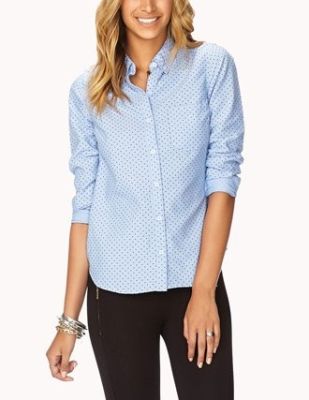 Essential Polka Dot Oxford Shirt