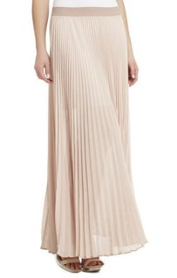 Estelle Sunburst-Pleated Maxi Skirt