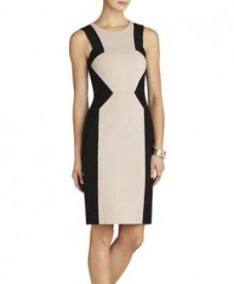 Evelyn Blocked Sheath Dress