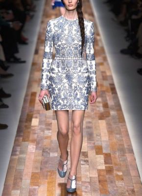 Fall 2013 Printed Dress