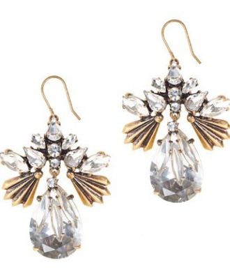 Fanned Droplets Earrings