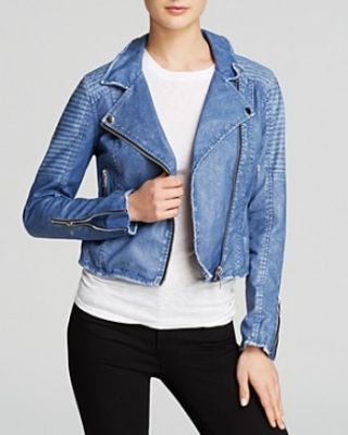 Faux Leather Moto Jacket