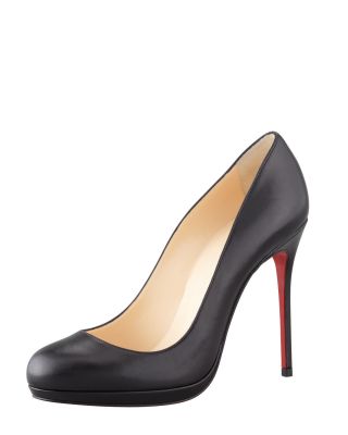 Filo Leather Red Sole Pump