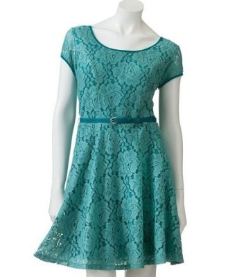 Fit & Flare Lace Dress