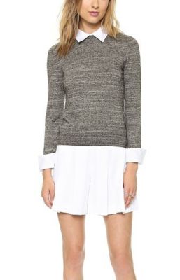 Fitted Collar Sweater