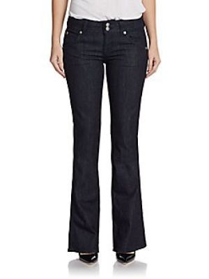 Five-Pocket Bootcut Jeans