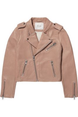 Flak Leather Biker Jacket
