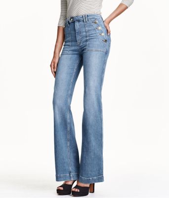 Flared High Jeans