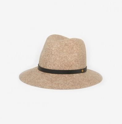 Floppy Brim Fedora in Natural