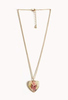 Floral Heart Necklace