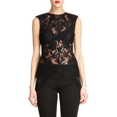 Floral Lace Sleeveless Top