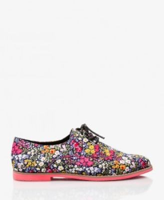 Floral Oxfords