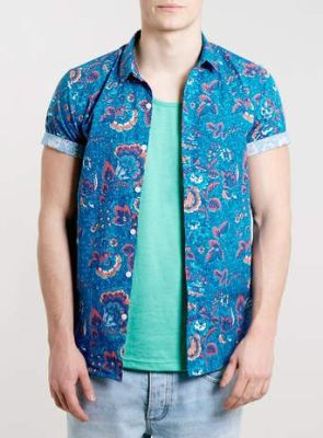 Floral Short Sleeve Shirt