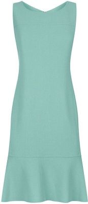 Fluted Hem Dress