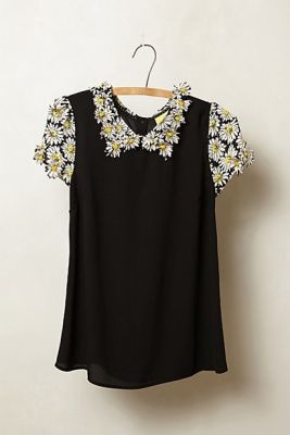 Fluttered Daisy Top
