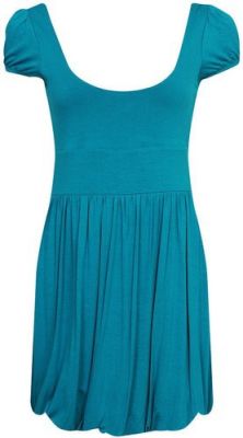 Forever 21 Bubble Hem Dress in Cobalt