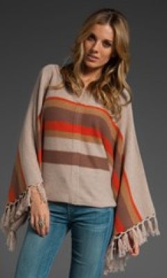 fringe poncho