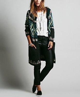 Frosted Fairisle Cardigan
