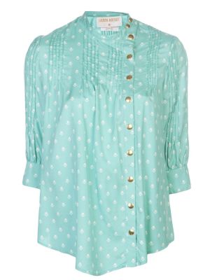 Geometric Tulip Blouse