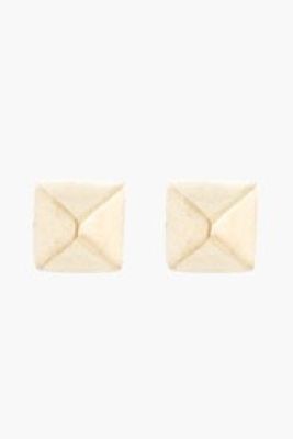Gold Pyramid Studs for women