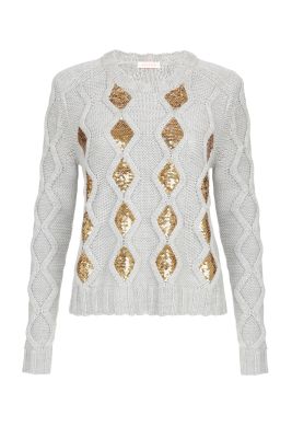 Gold Right Now Sweater