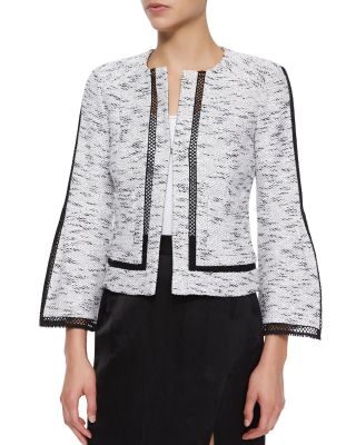 Graphic Tweed Jacket