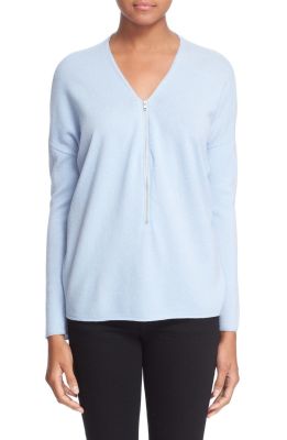Half Zip Wool & Cashmere Sweater