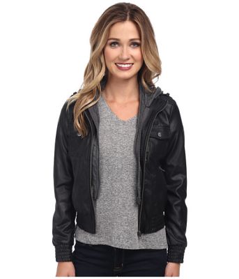 Hooded Cable Knit Jacket