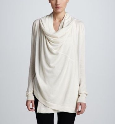 Hooded Cashmere Cozy in Vellum