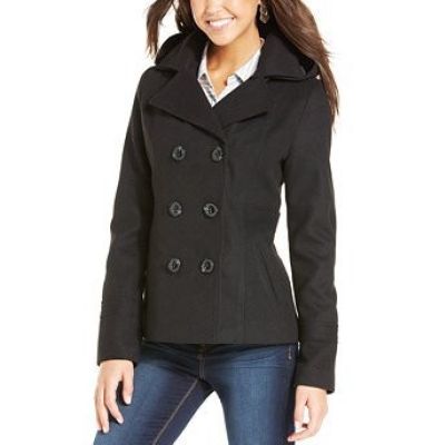 Hooded Peacoat