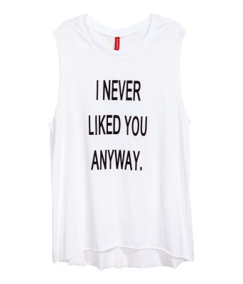 I Never Liked You Anyway Tank