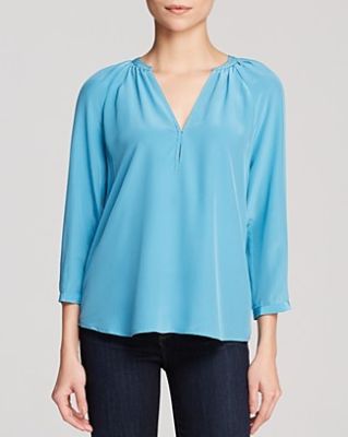 Indarra B Silk Blouse