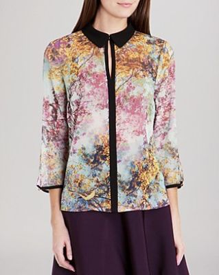 Innde Trees Print Top