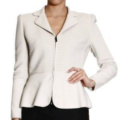 Jacquard Knit Jacket