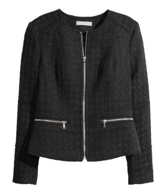Jacquard-weave Jacket